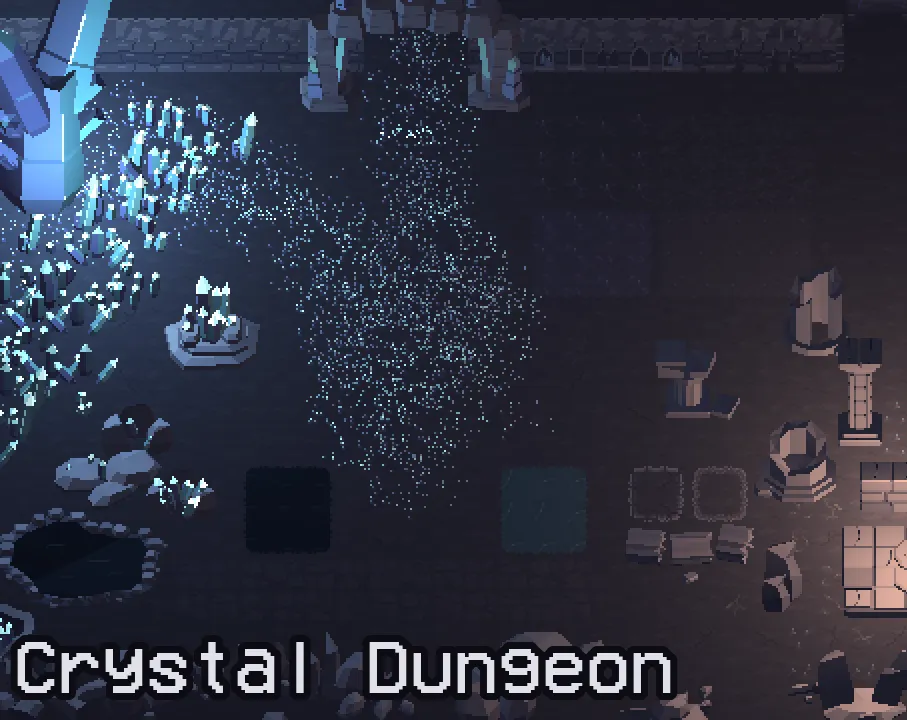Crystal Dungeon — cover art